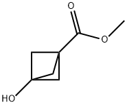 methyl 3-hydroxybicyclo[1.1.1]pentane-1-carboxylate Structure