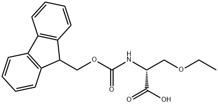 D-Serine, O-ethyl-N-[(9H-fluoren-9-ylmethoxy)carbonyl]-,2093993-48-5,结构式