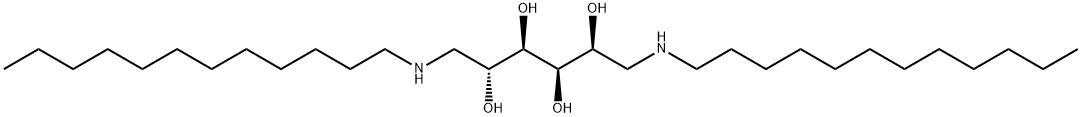 (2R,3R,4R,5S)-1,6-bis(dodecylamino)hexane-2,3,4,5-tetraol, 2094574-05-5, 结构式