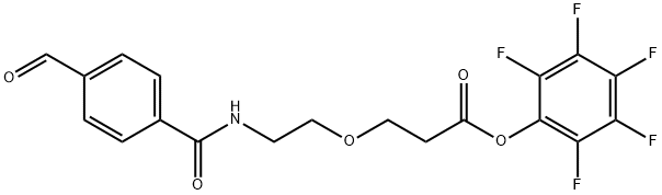 ALD-PH-AMIDO-PEG1-C2-PFP ESTER,2101206-67-9,结构式