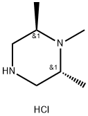 trans-1,2,6-trimethylpiperazine dihydrochloride Structure