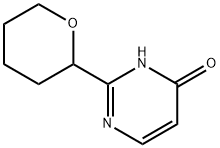 2-(tetrahydro-2H-pyran-2-yl)pyrimidin-4-ol|