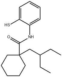 1-(2-에틸부틸)-N-(2-술파닐페닐)시클로헥산카르복사미드