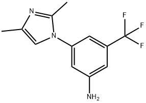 3-(2,4-dimethyl-1H-imidazol-1-yl)-5-(trifluoromethyl)-Benzenamine|尼洛替尼杂质