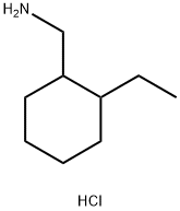 (2-ethylcyclohexyl)methanamine hydrochloride Structure