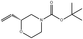 (R)-tert-Butyl 2-vinylmorpholine-4-carboxylate Structure