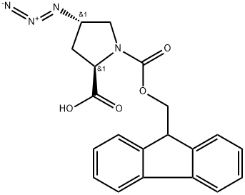 trans-4-Azido-N-Fmoc-D-proline|(2R,4S)-N-FMOC-4-叠氮基-2-吡咯烷羧酸