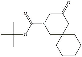 tert-butyl 4-oxo-2-azaspiro[5.5]undecane-2-carboxylate Structure