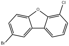 Dibenzofuran, 2-bromo-6-chloro- Struktur