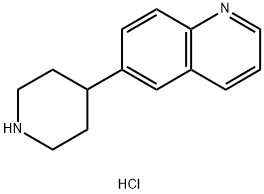 6-(piperidin-4-yl)quinoline hydrochloride Structure