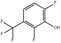 2,6-Difluoro-3-(trifluoromethyl)phenol Struktur