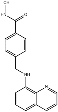 Benzamide, N-hydroxy-4-[(8-quinolinylamino)methyl]-|化合物 MPT0G211