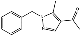 1-(1-benzyl-5-methyl-1H-pyrazol-4-yl)ethan-1-one Structure