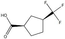 2165443-77-4 cis-3-(trifluoromethyl)cyclopentane-1-carboxylic acid