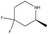 (S)-4,4-difluoro-2-methylpiperidine Struktur