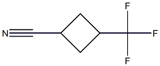 3-(trifluoromethyl)cyclobutane-1-carbonitrile Structure