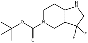 tert-butyl 3,3-difluorooctahydro-5H-pyrrolo[3,2-c]pyridine-5-carboxylate|3,3-二氟八氢-5H-吡咯并[3,2-C]吡啶-5-羧酸叔丁酯