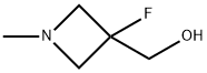 (3-fluoro-1-methylazetidin-3-yl)methanol 化学構造式