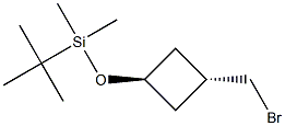 2167794-24-1 tert-butyldimethyl[trans-3-(bromomethyl)cyclobutoxy]silane