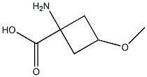 2168243-19-2 反式-1-氨基-3-甲氧基环丁烷-1-羧酸