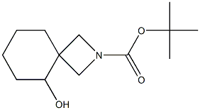 tert-butyl 5-hydroxy-2-azaspiro[3.5]nonane-2-carboxylate Struktur