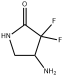 4-胺基-3,3-二氟吡咯烷-2-酮, 2168867-16-9, 结构式