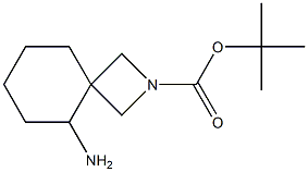 tert-butyl 5-amino-2-azaspiro[3.5]nonane-2-carboxylate Struktur