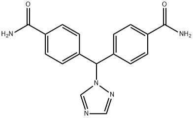 Benzamide, 4,4'-(1H-1,2,4-triazol-1-ylmethylene)bis-|来曲唑杂质8