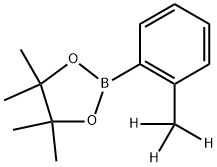 2-甲苯基硼酸频哪醇酯-D3,2170371-99-8,结构式