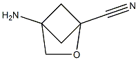 4-amino-2-oxabicyclo[2.1.1]hexane-1-carbonitrile 化学構造式