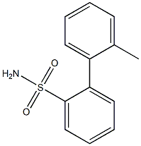 2'-甲基-[1,1'-联苯]-2-磺酰胺 结构式