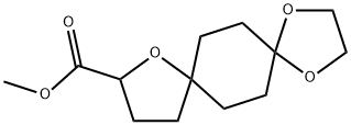 1,4,9-三氧杂环丙烷 [4.2.4.2] 十四烷-10-羧酸甲酯,2177266-33-8,结构式