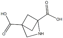 2-azabicyclo[2.1.1]hexane-1,4-dicarboxylic acid Structure