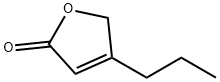 2(5H)-Furanone, 4-propyl- 化学構造式