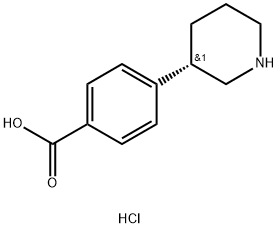 (S)-4-(piperidin-3-yl)benzoic acid hydrochloride|