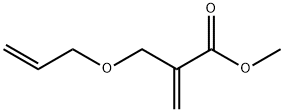 2-[(2-丙烯-1-基氧基)甲基]-2-丙烯酸甲酯,219828-90-7,结构式