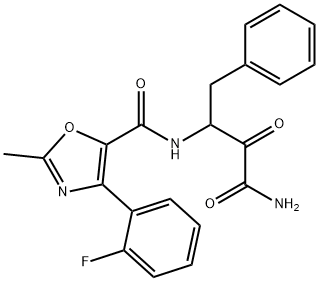 2221010-42-8 N-(4-AMINO-3,4-DIOXO-1-PHENYLBUTAN-2-YL)-4-(2-FLUOROPHENYL)-2-METHYLOXAZOLE-5-CARBOXAMIDE