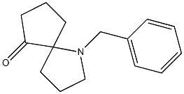 1-benzyl-1-azaspiro[4.4]nonan-6-one 化学構造式