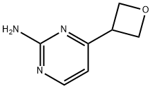 4-(oxetan-3-yl)pyrimidin-2-amine Struktur
