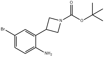 tert-butyl 3-(2-amino-5-bromophenyl)azetidine-1-carboxylate|