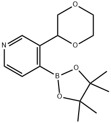 3-(1,4-Dioxan-2-yl)pyridine-4-boronic acid pinacol ester|