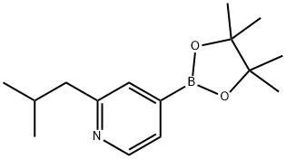 2-(iso-Butyl)pyridine-4-boronic acid pinacol ester|