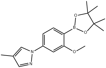 2223035-33-2 2-Methoxy-4-(4-methyl-1H-pyrazol-1-yl)phenylboronic acid pinacol ester