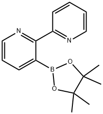 2-(2-Pyridyl)pyridine-3-boronic acid pinacol ester Struktur