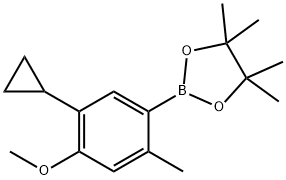 2223041-86-7 2-Methyl-4-methoxy-5-cyclopropylphenylboronic acid pinacol ester