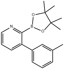 3-(3-Tolyl)pyridine-2-boronic acid pinacol ester Structure