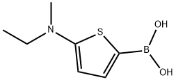 5-(Methylethylamino)thiophene-2-boronic acid,2225153-14-8,结构式