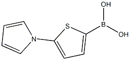 5-(1H-Pyrrol-1-yl)thiophene-2-boronic acid 化学構造式