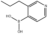 3-(n-Propyl)pyridine-4-boronic acid Struktur