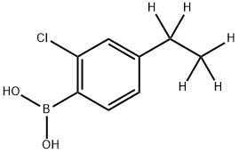 2-Chloro-4-(ethyl-d5)-phenylboronic acid|